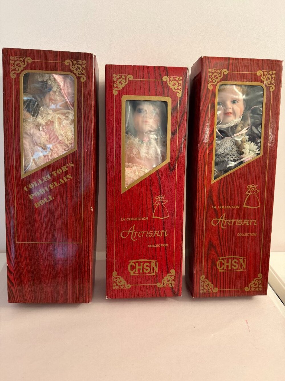 CHSN Artisan Collection Porcelain Dolls